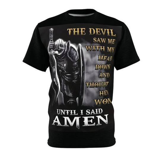 The Devil Sew Me ,Trending Design T-shirt, Stylish Graphic Tees, Statement T-shirts